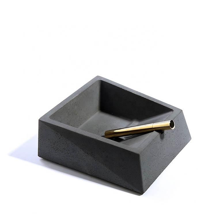 Cigaret ash tray ashtray square 
