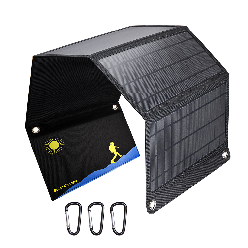 Folding solar panels  charger