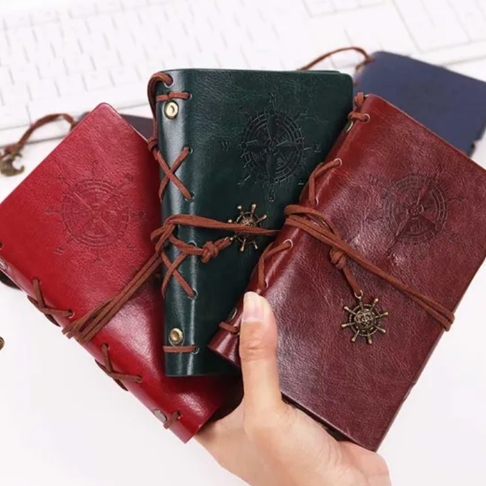 Wholesale 2021 High Quality Customised Notebook Vintage Stationery Traveler Journal Notebook