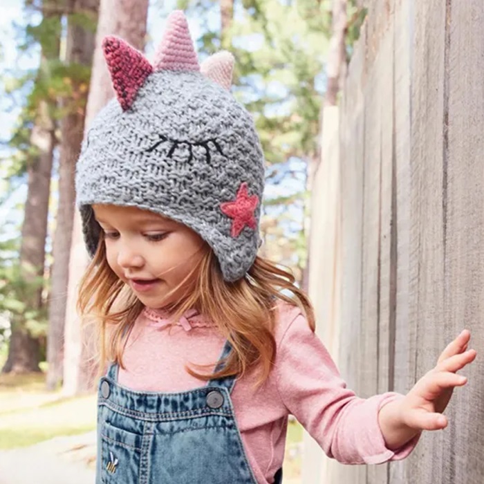 Fashion Funny Kids Knitted Animal Beanie Cute Winter Hats