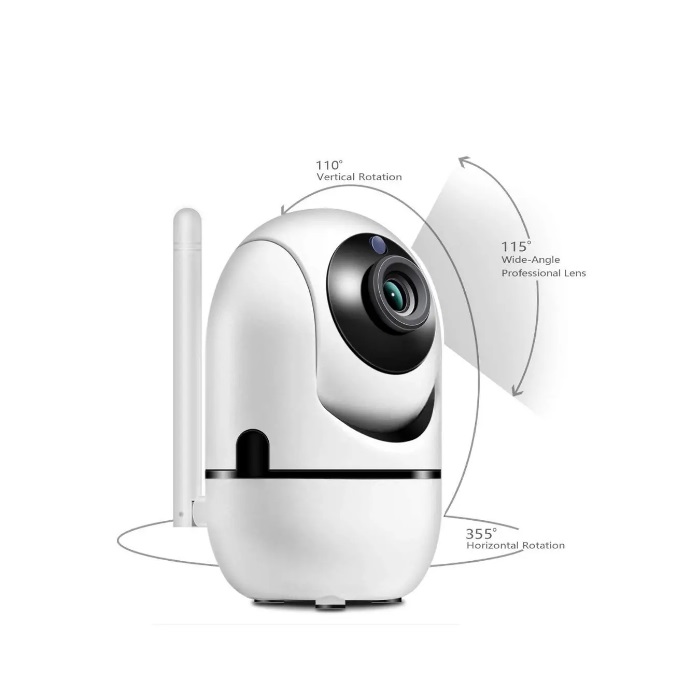 1080P WiFi IP Camera Wireless Baby Camera with HD Audio Camera Automatic Movement Motion Tracking Detector Night Vision